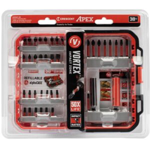 Crescent 38Pc VORTEX™ AlphaCASE™ Set