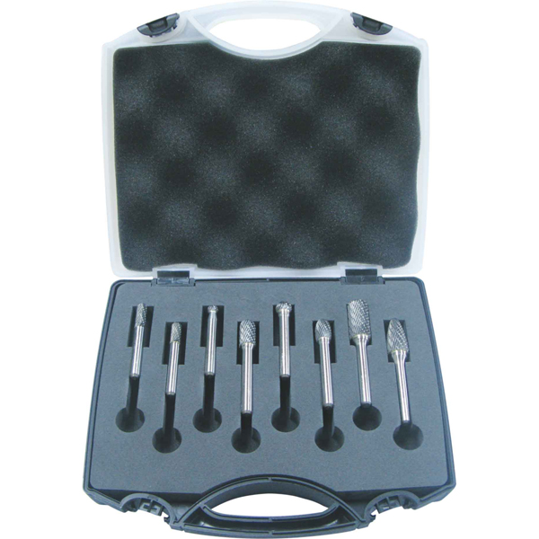 Holemaker 8pc Carbide Burr Set-1/4