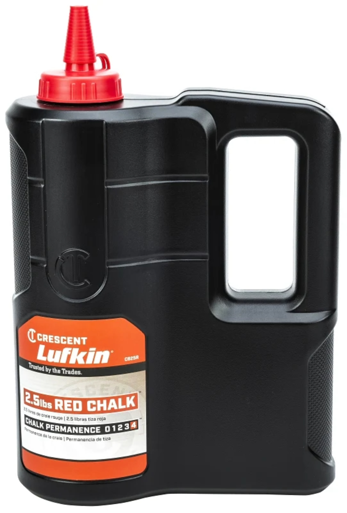 Crescent 1.15kg/2.5lb Red Chalk in Bottle