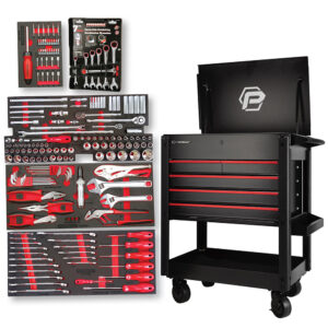 196pc Service Cart & Tools Kit