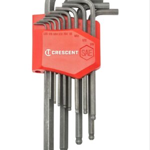Crescent 13Pc Long Ball End SAE Hex Key Set