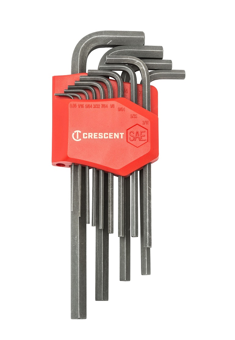 Crescent 13Pc SAE Long Arm Hex Key Set
