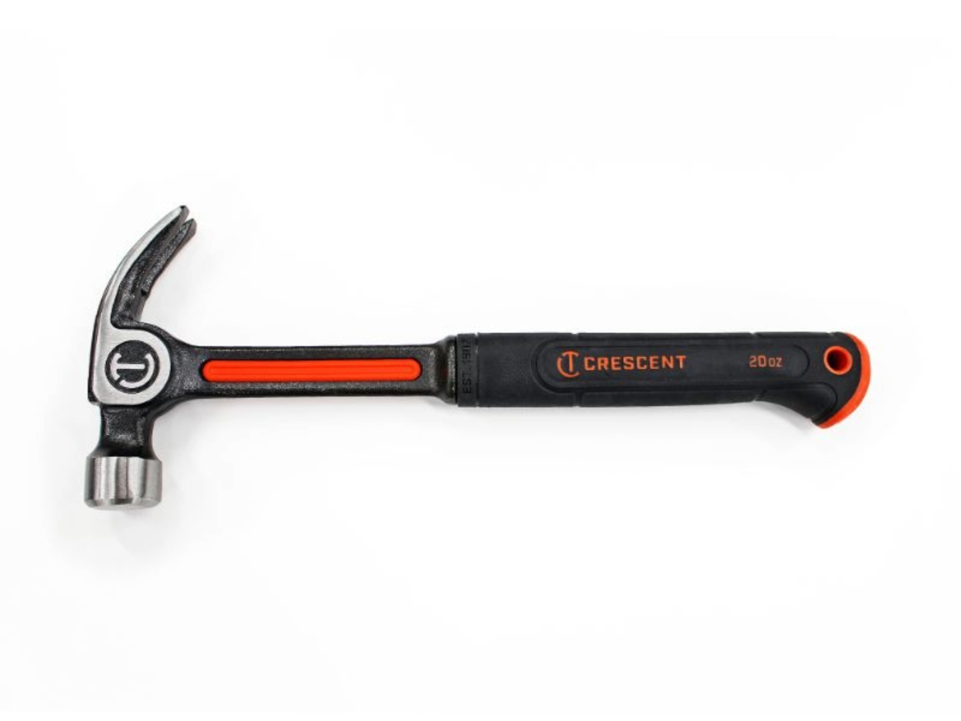 Crescent 20oz Curved Claw Steel Hammer
