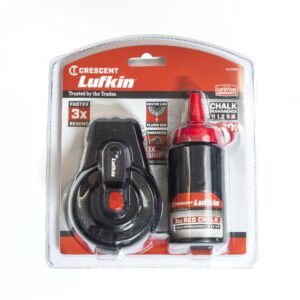 Crescent 30m 3:1 Reel w/ 85g/3oz Red Chalk