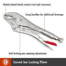 Crescent 2Pc Curved Jaw Locking Pliers - Image 2