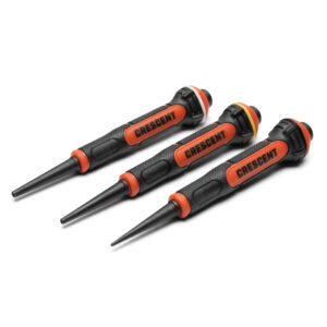 Crescent 3Pc Nail Punch Set