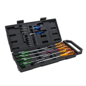 Crescent 25Pc Tri-Lobe Acetate Handle Screwdriver Set