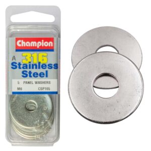 Champion 6mm Panel Washer - 316/A4 (A)