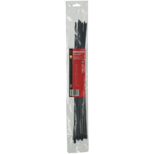 Crescent 10Pc 360x4.6mm Black Cable Ties