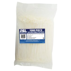 ISL 250 x 3.6mm Nylon Cable Tie - Nat. - 1000pk