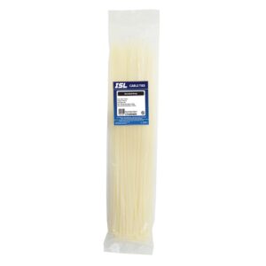 ISL 430 x 4.8mm Nylon Cable Tie - Nat. - 100pk