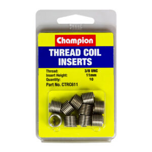 Champion 3/8in UNC x 11mm Thread Insert Refills -10pk