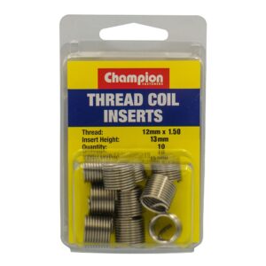 Champion Thread Insert Refills  M12 x 1.50 x 13mm -10pk