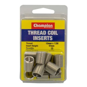 Champion Thread Insert Refills  M12 x 1.50 x 17mm -10pk