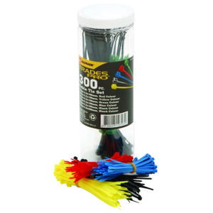 300pc Assorted Cable Tie Set