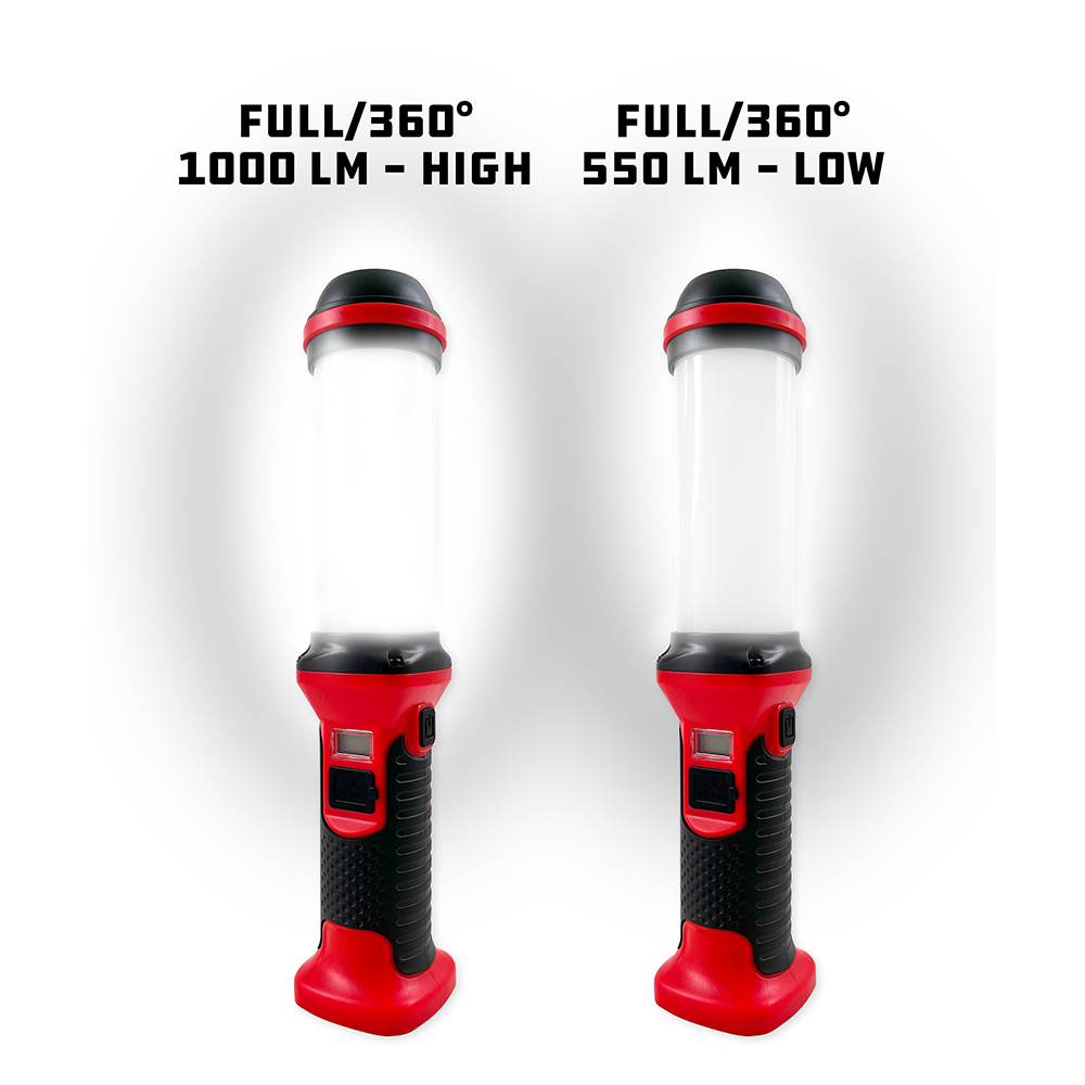 1000Lm LED Rechargeable Work light with Power Bank - Image 4