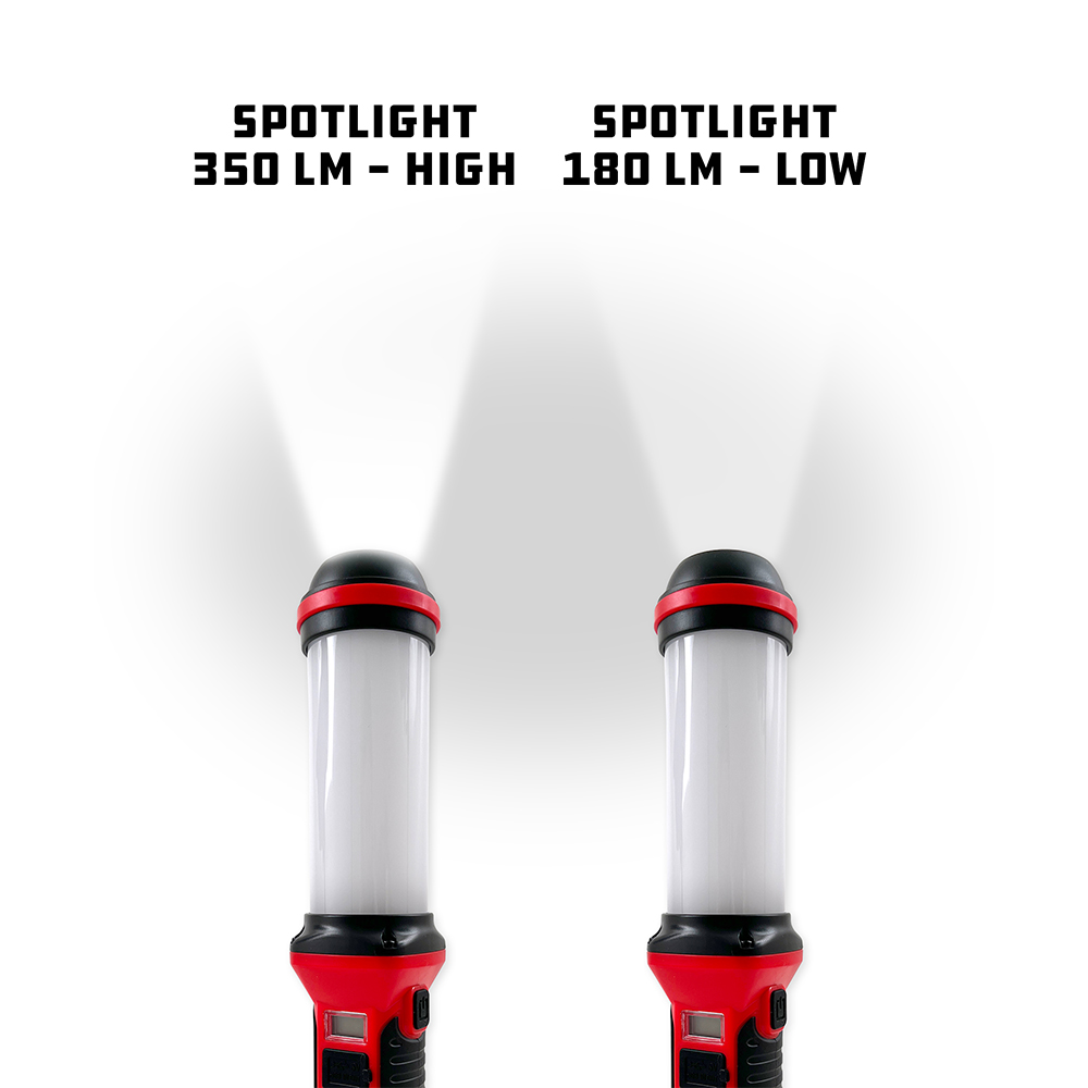 1000Lm LED Rechargeable Work light with Power Bank - Image 6