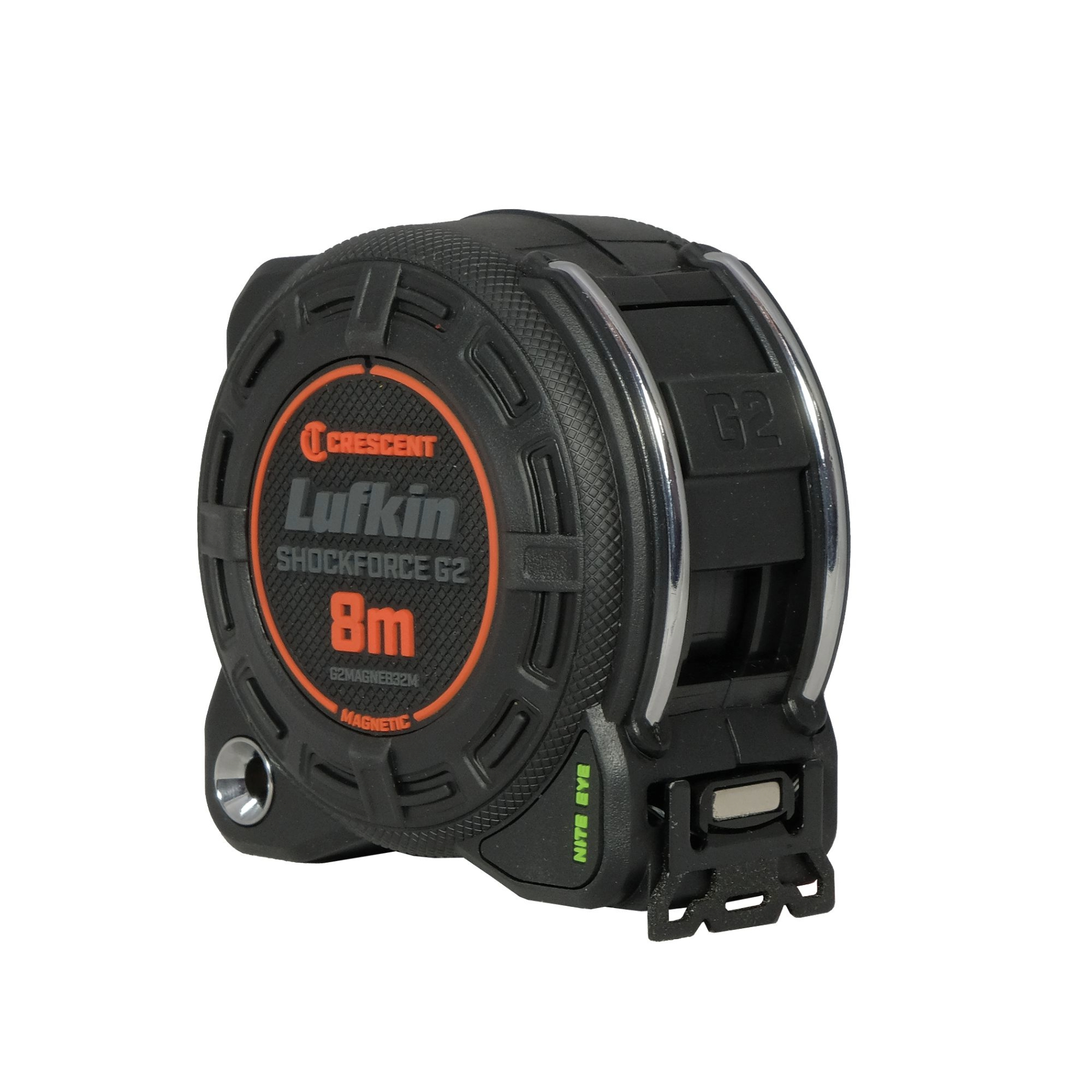 Crescent 8m x 32mm Shockforce Nite Eye™ G2 Magnetic Tape Measure - Image 2