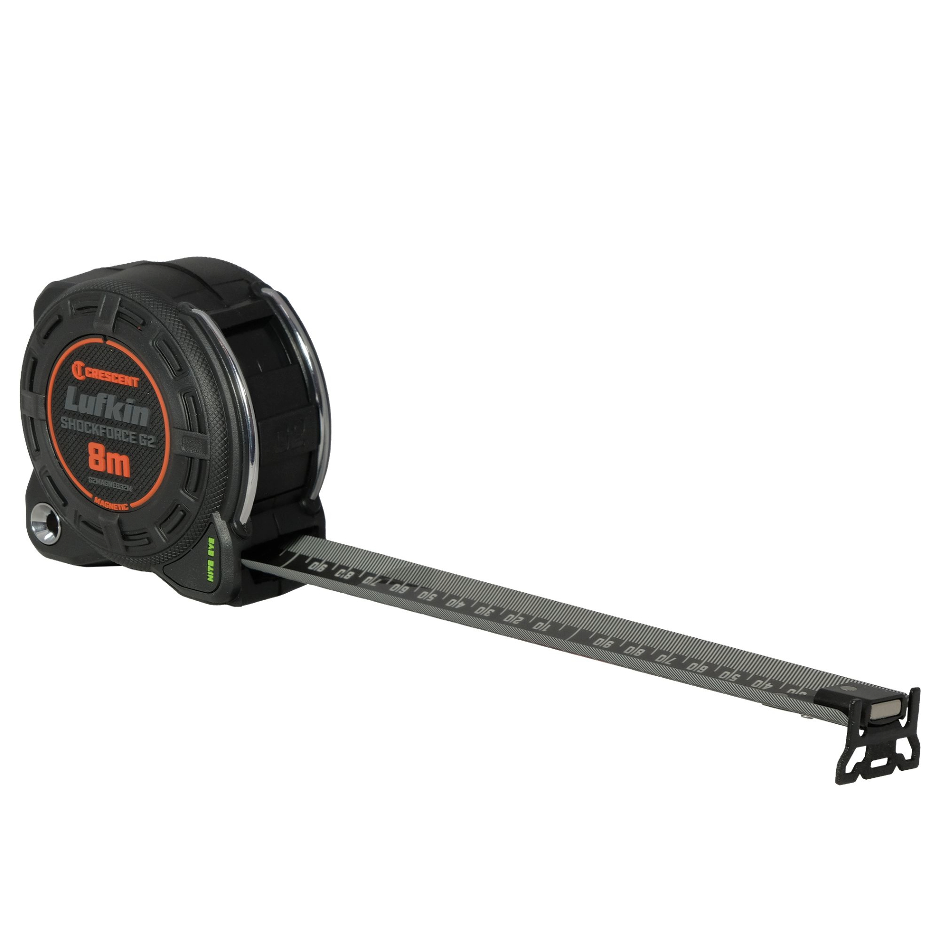 Crescent 8m x 32mm Shockforce Nite Eye™ G2 Magnetic Tape Measure - Image 4
