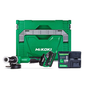HiKOKI 36V Brushless 125mm High Powered Angle Grinder Kit
