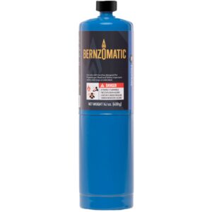 BernzOmatic TX9 Gas Cylinder Propane 400g (Blue Cylinder)