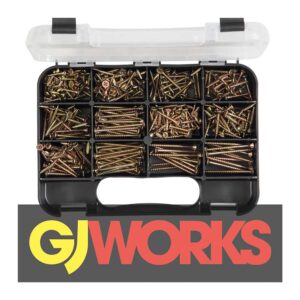 Champion GJ Grab Kit 375pc Chipboard Screws