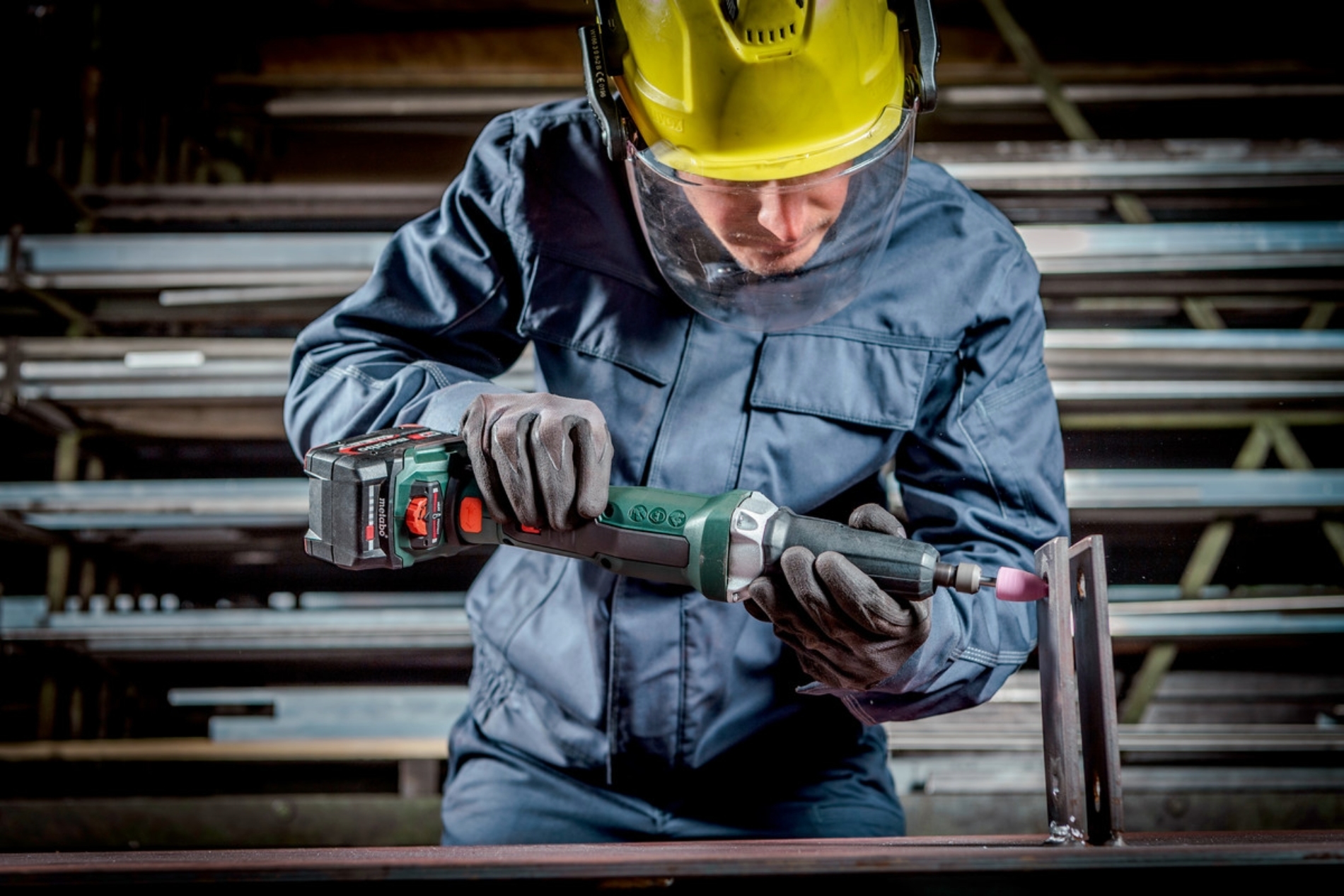 Metabo 18V Cordless Die Grinder w/ Paddle Switch - Bare Tool - Image 3