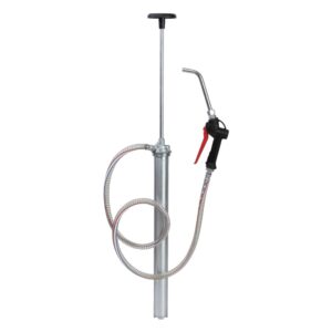 Groz 60L Drum Spring Loaded Oil Pump W/Gun