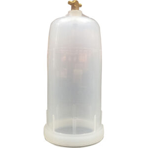 Groz Polypropylene Filter Bowl Only