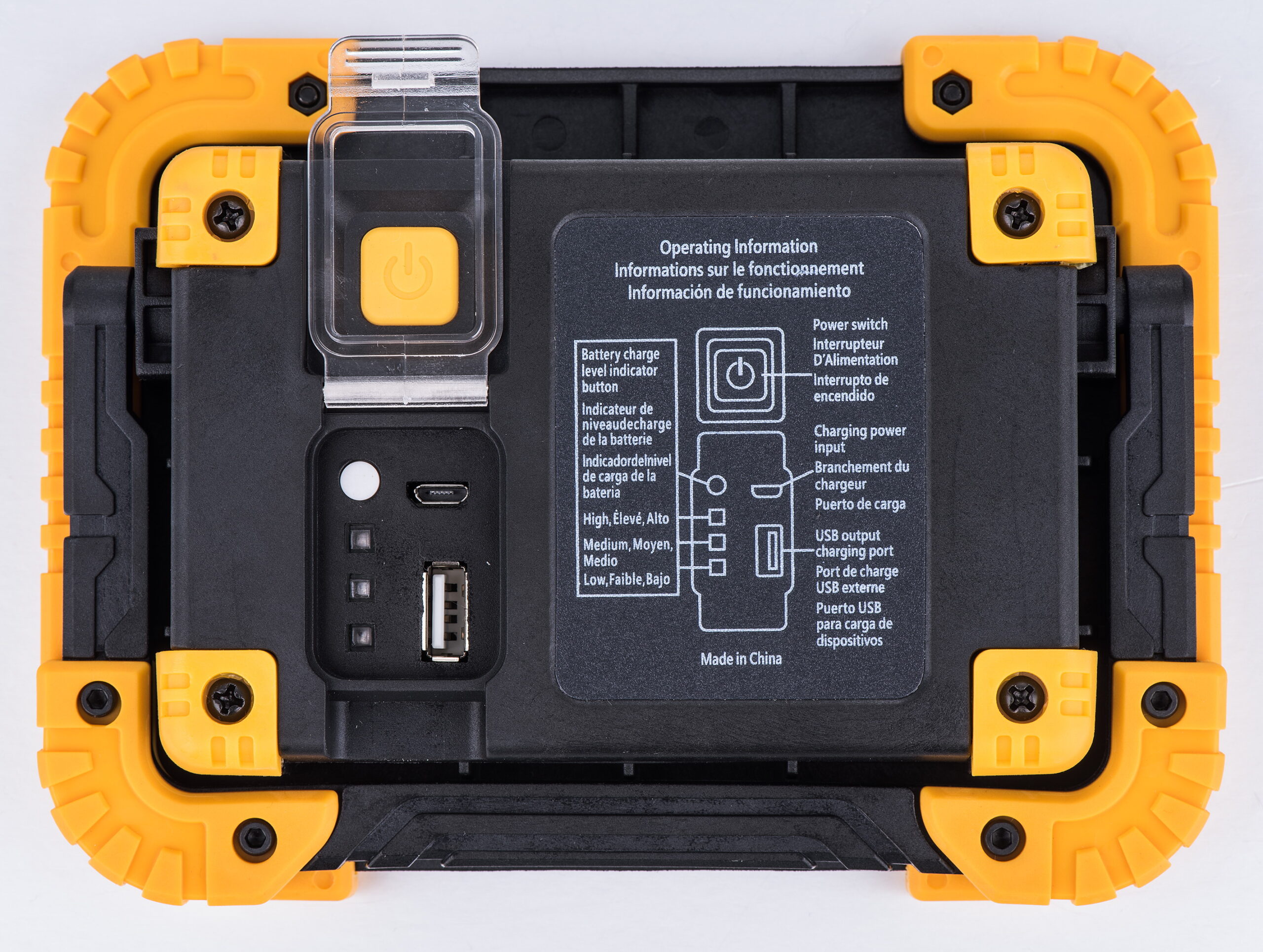 LED Rechargeable Work Light with Power Bank - Image 4