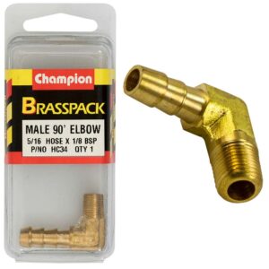 Champion Brass 5/16in x 1/8in 90Deg Male Elbow