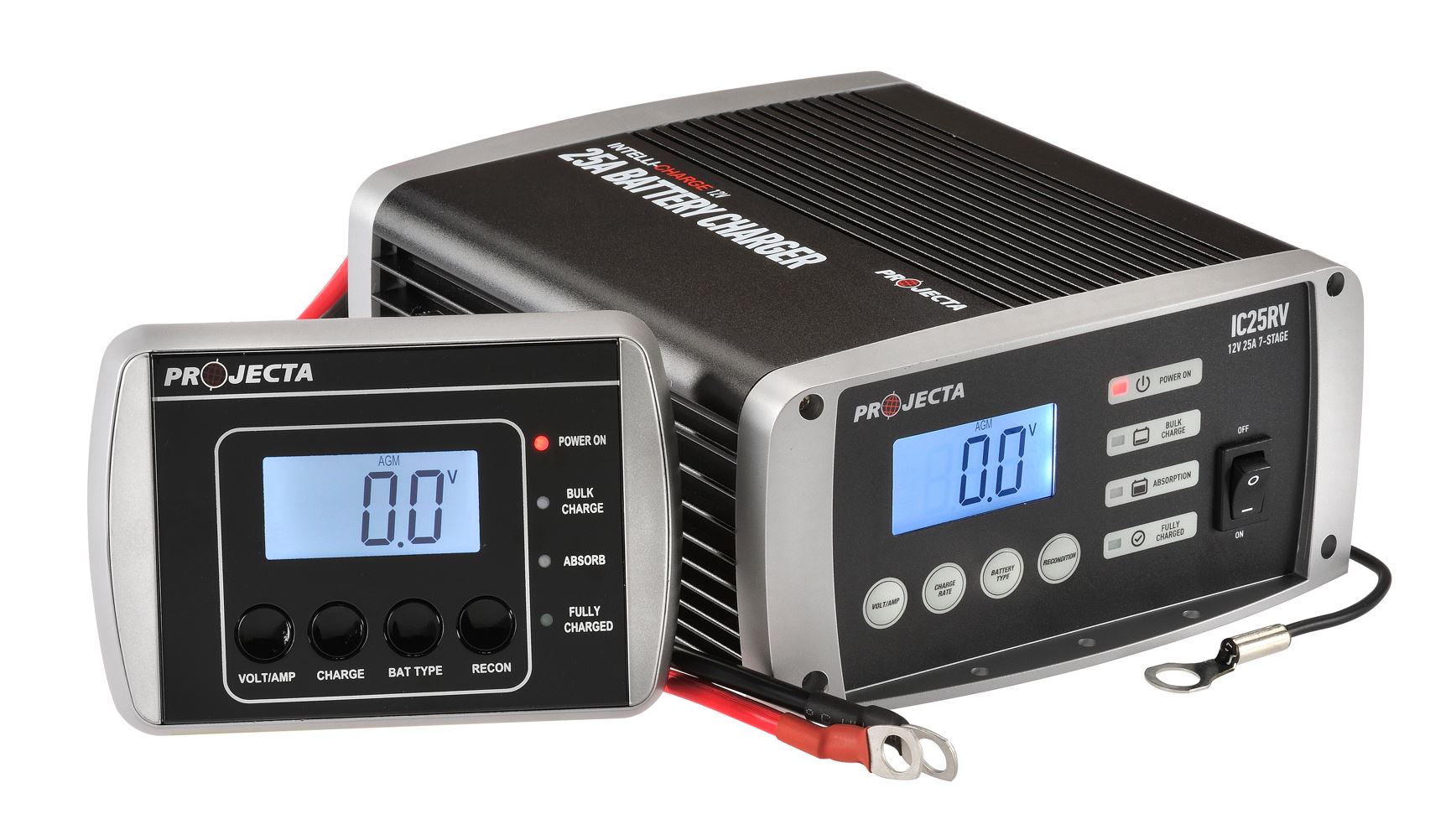 PROJECTA 12V 25A MULTICHEM LITHIUM RV BATTERY CHARGER