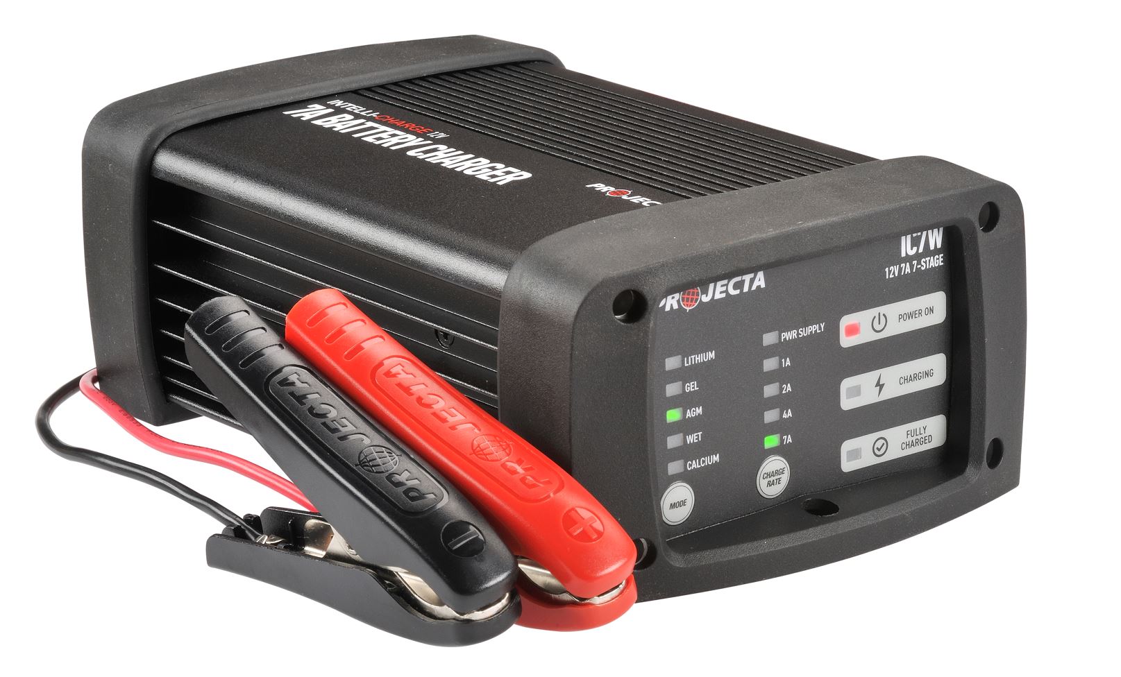 PROJECTA 12V 7A MULTICHEM LITHIUM WORKSHOP BATTERY CHARGER