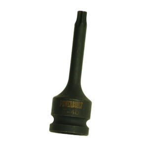 1/2" Dr x T-50 Male Torx Long Series Impact Socket