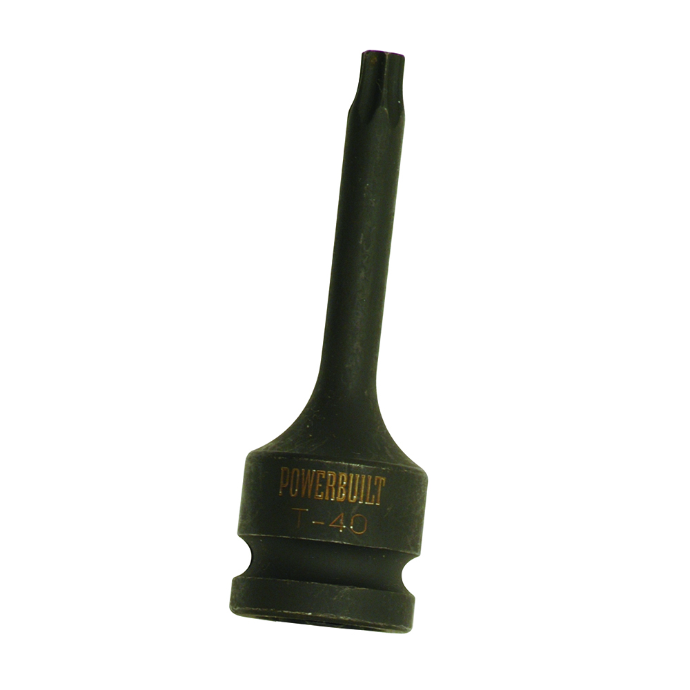 1/2" Dr x T-50 Male Torx Long Series Impact Socket