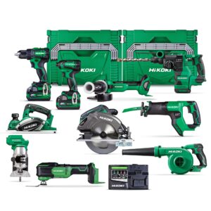 HiKOKI 18/36V MULTI VOLT 10-Tool Kit