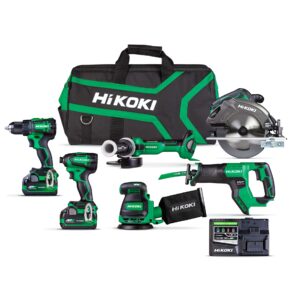 HiKOKI 36V/18V Brushless MULTI VOLT 6-Tool Kit