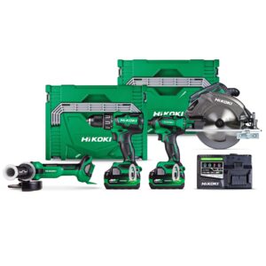 HiKOKI 36V/18V Brushless MULTI VOLT 4-Tool Kit