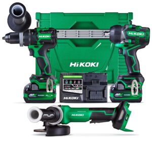 HiKOKI 36V Brushless Premium 3-Tool Combo Kit
