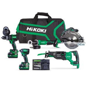HiKOKI 36V Brushless Premium 5-Tool Kit