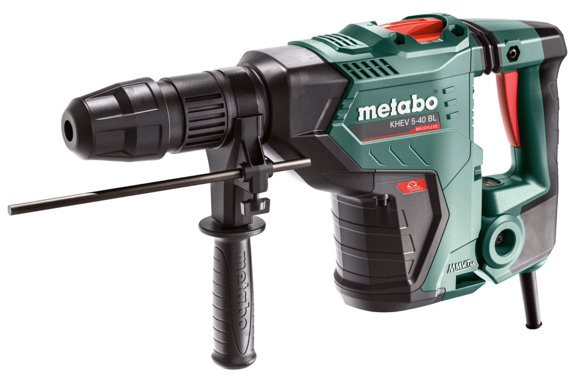 Metabo 1150W Brushless SDS-Max 2-Mode Safety Clutch Rotary Hammer