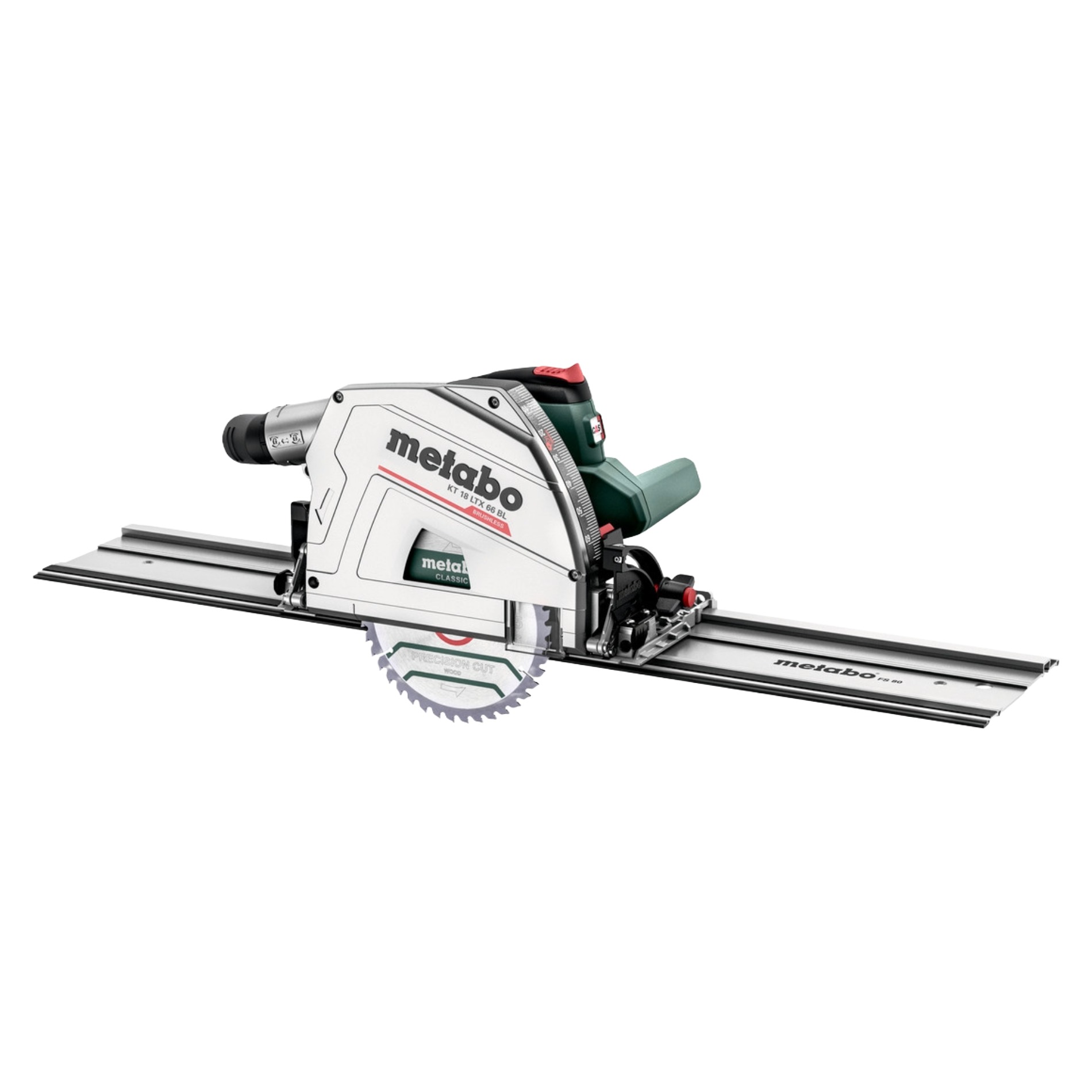 Metabo 18V Brushless 165mm Plunge Saw Kit - Image 2