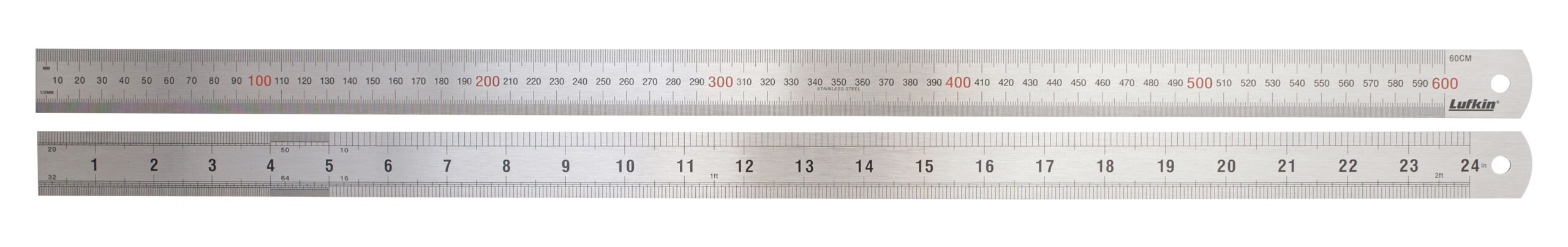 Crescent 600mm Stainless Steel Rule