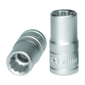 Teng 1/4in Dr. Socket 7mm 12pt