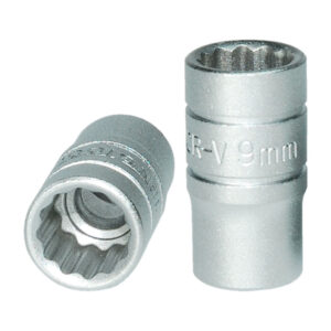 Teng 1/4in Dr. Socket 9mm 12pt