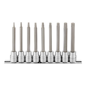 Teng 9pc 3/8in Dr. Long TX Bit Socket Set - TX10-TX50