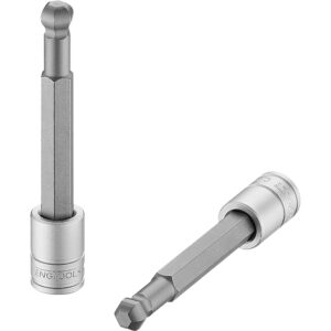 Teng 3/8in Hex Bit Socket Ball Point Long 10mm