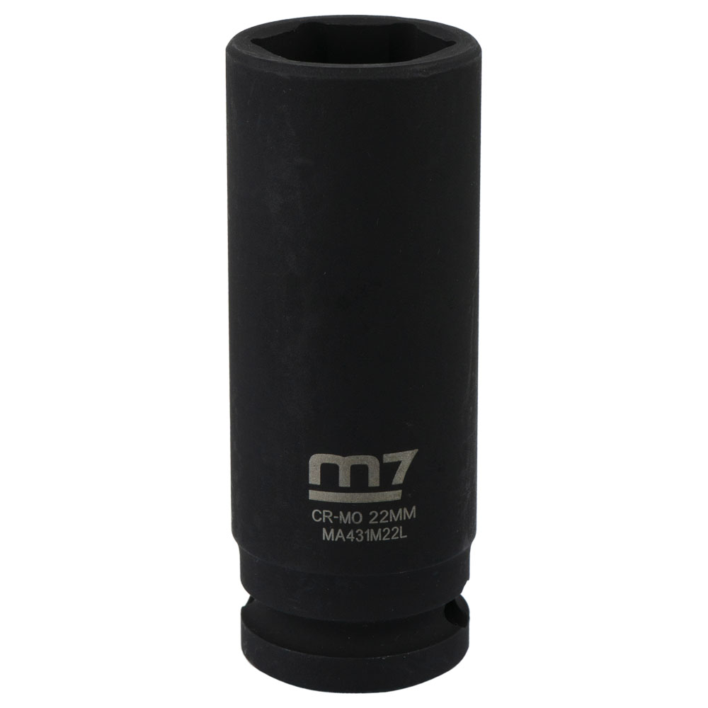 M7 Deep Impact Socket 1/2in Dr. 22mm