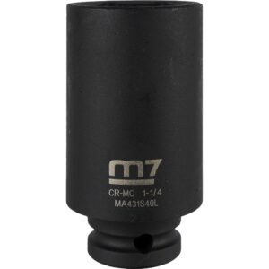 M7 Deep Impact Socket 1/2in Dr. 1-1/4in