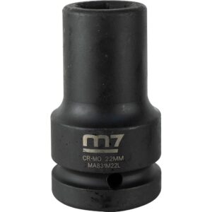 M7 Deep Impact Socket 1in Dr. 22mm